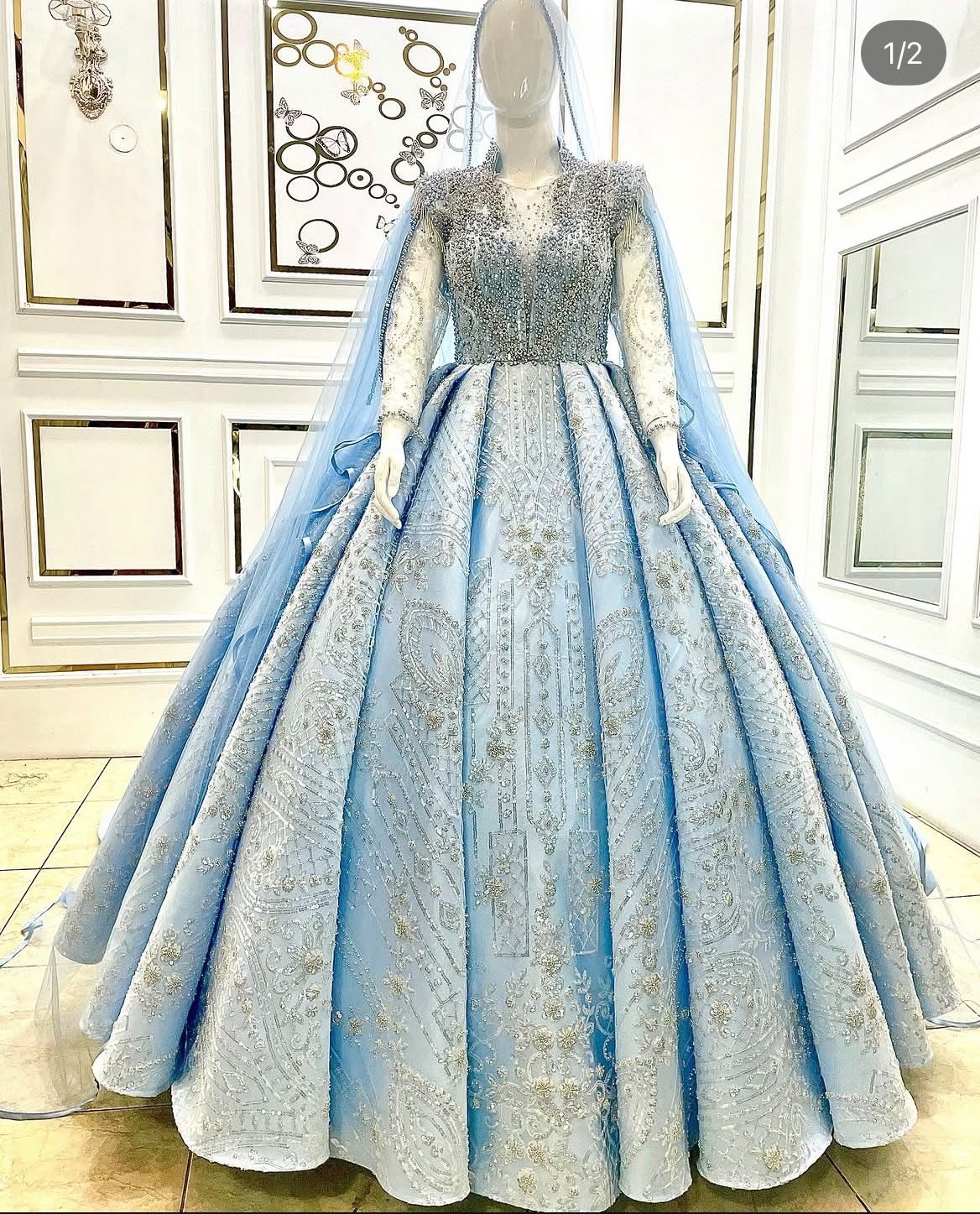 Ballgown Ice Blue