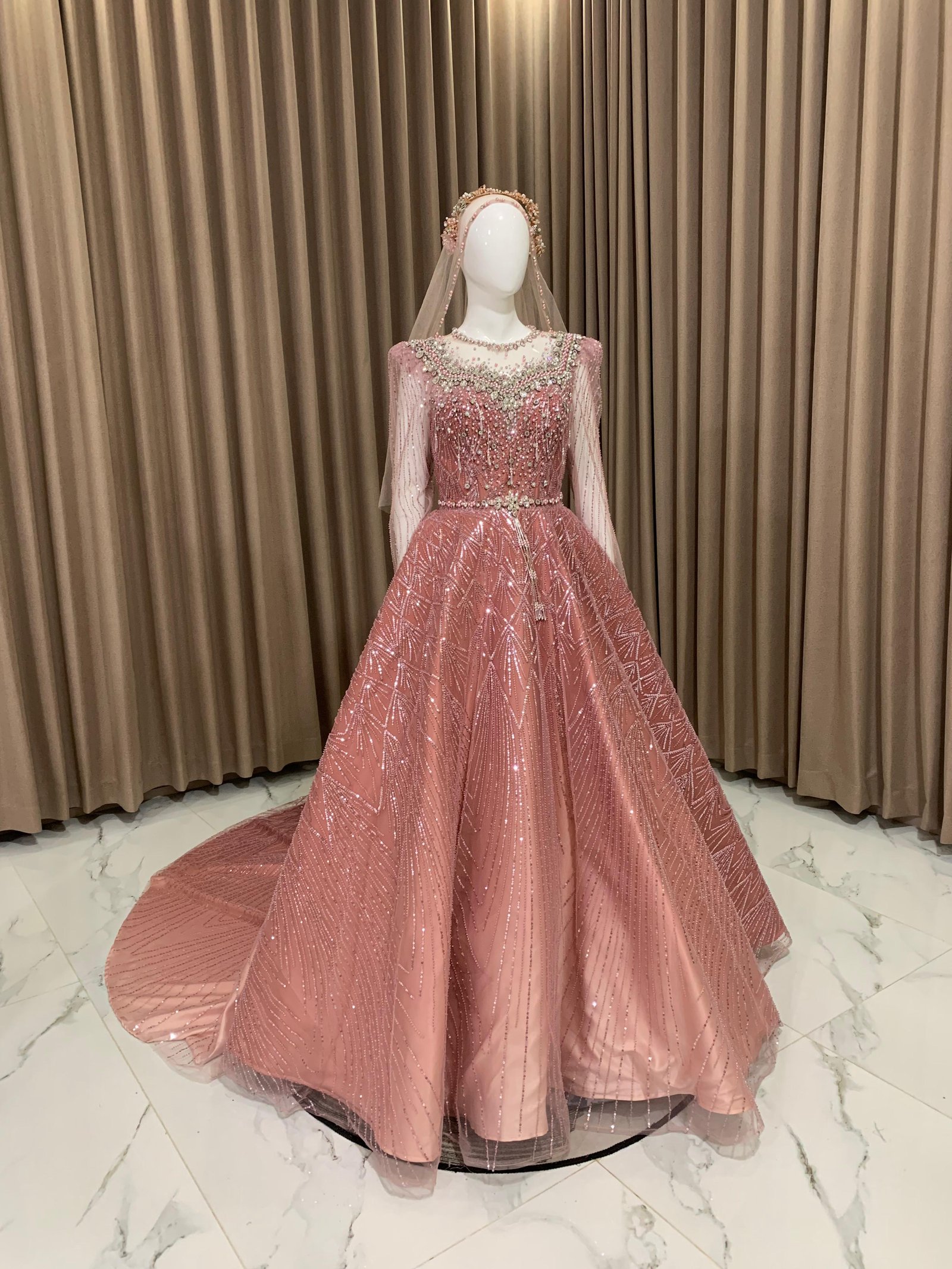 Ballgown Rose gold